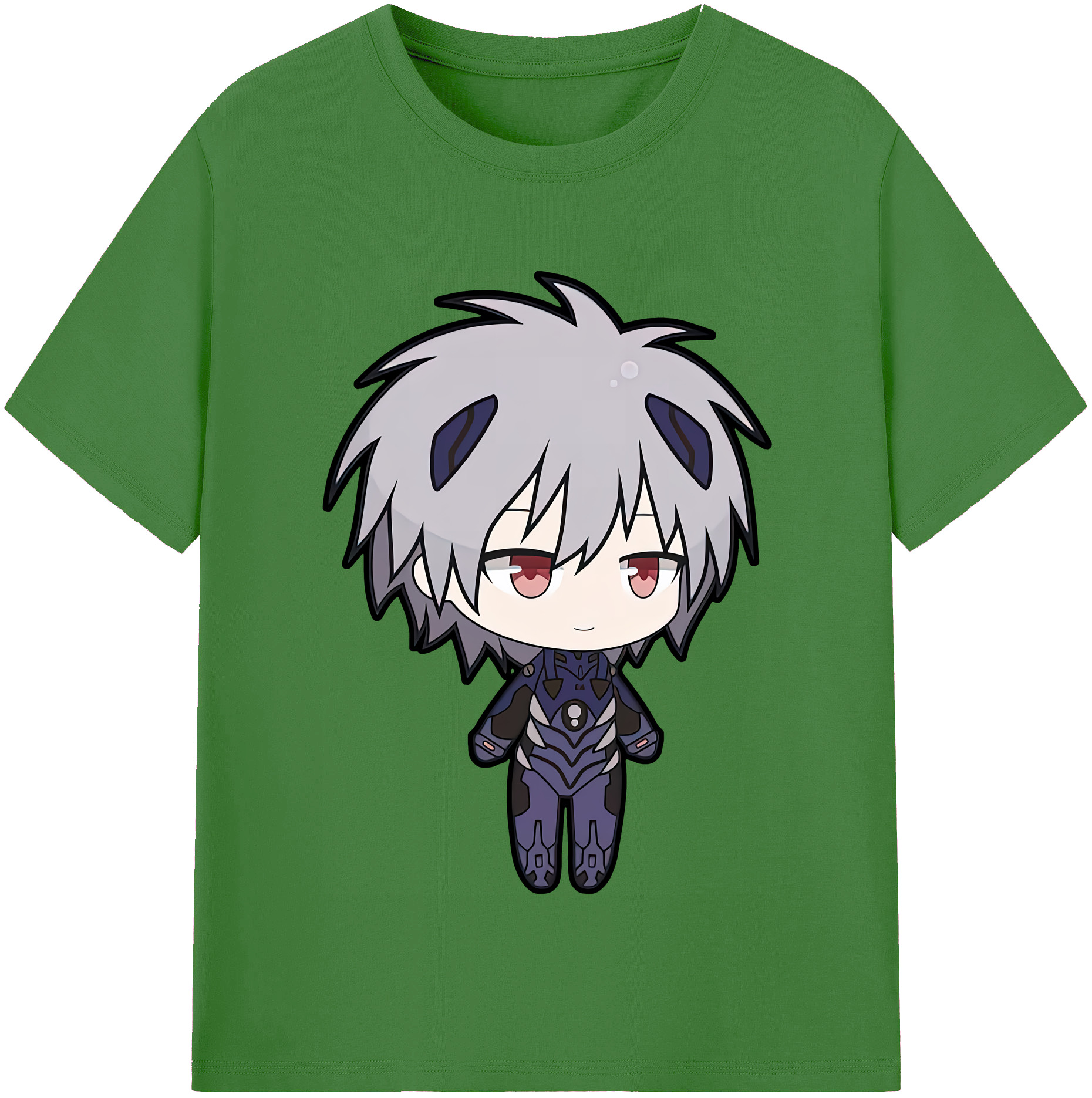 （画像用） EVA 新世紀エヴァンゲリオン レディースカジュアルプリントTシャツ（綿100％）